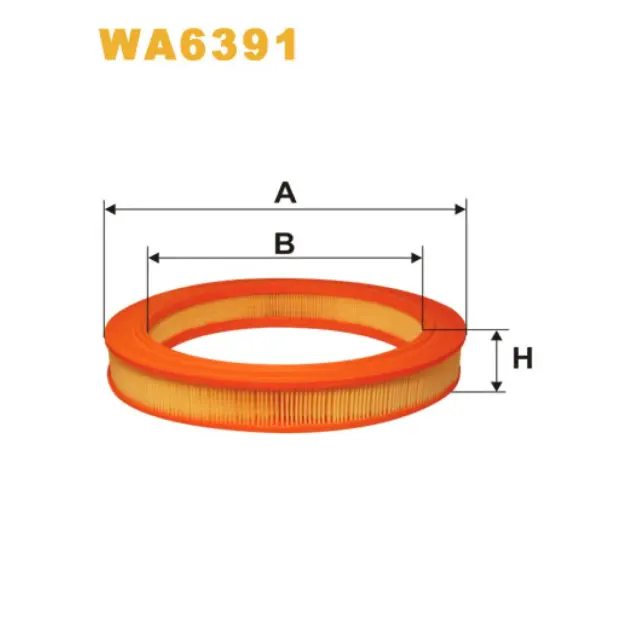 Фільтр повітряний WIX FILTERS (WA6391)
