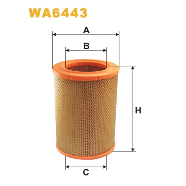 Фільтр повітряний WIX FILTERS Alfa Romeo AR 6/8, Iveco Daily/Grinta I (WA6443)