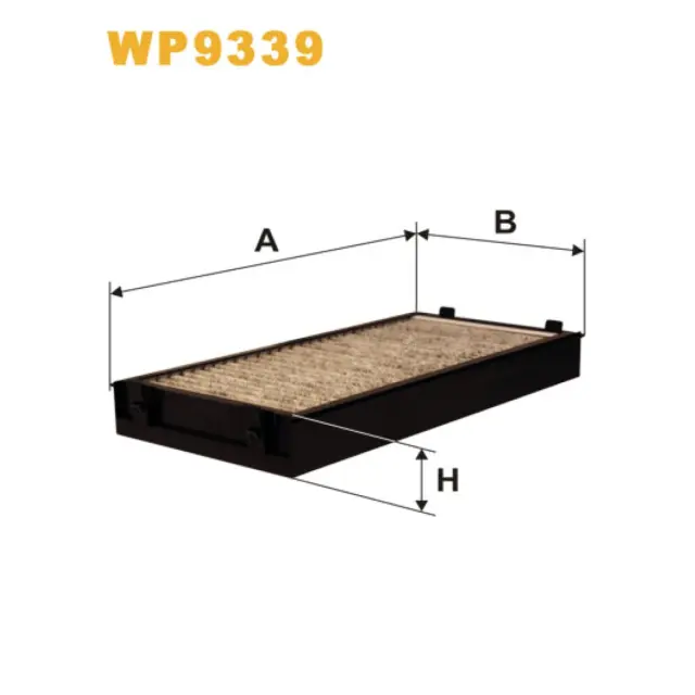 Фільтр салону WIX FILTERS BMW Serie X5 (E70), Serie X6 (E71), Serie X6 (E72) (WP9339)