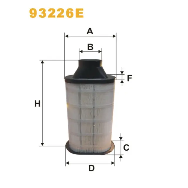 Фільтр повітряний WIX FILTERS Volvo FL 6 (93226E)