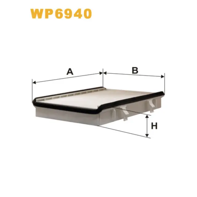 Фільтр салону WIX FILTERS Volkswagen Passat (35I) (WP6940)