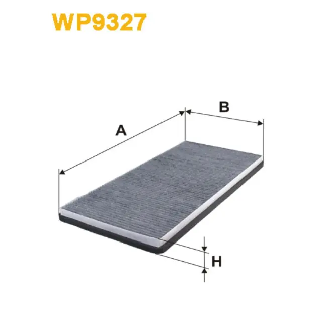Фільтр салону WIX FILTERS BMW Serie X5 (E53), Landrover Range Rover III (WP9327)