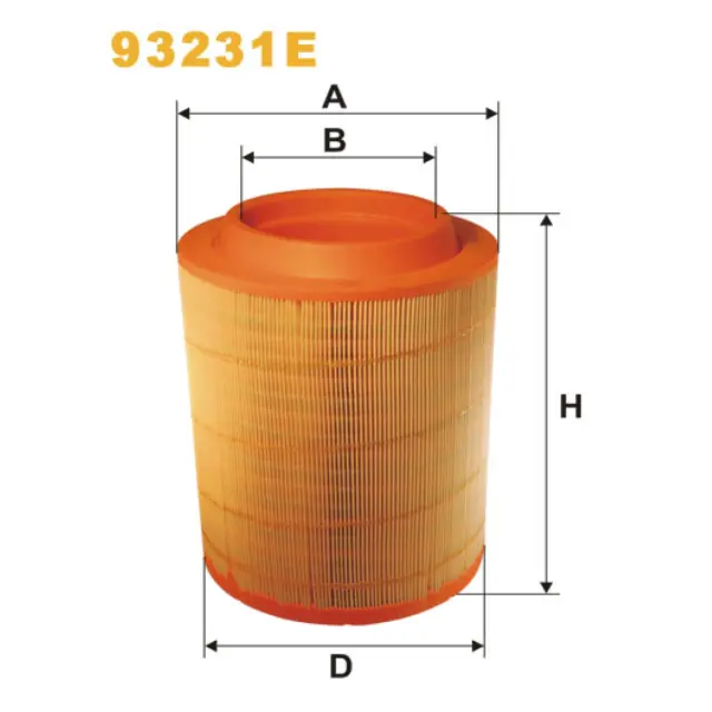Фільтр повітряний WIX FILTERS Iveco Euro Cargo, Euro Cargo II (93231E)