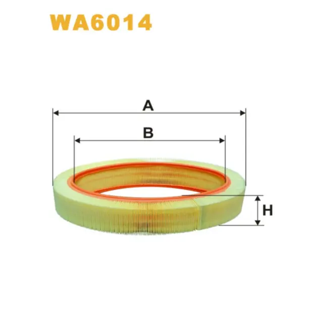 Фільтр повітряний WIX FILTERS Mercedes 350, 380, 420, 450, 500, 560 (WA6014)
