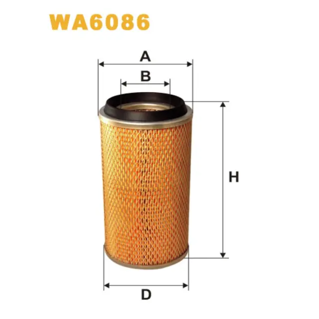 Фільтр повітряний WIX FILTERS Volkswagen LT 28, LT 31, LT 35, LT 40, LT 45 (WA6086)