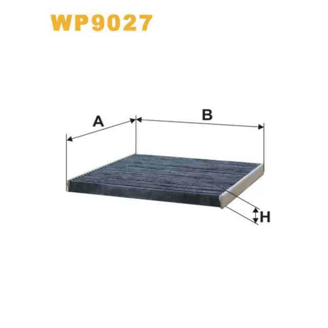 Фільтр салону WIX FILTERS Subaru Legacy III, Outback II, Toyota Avensis Verso, Camry FF, Celica II (WP9027)