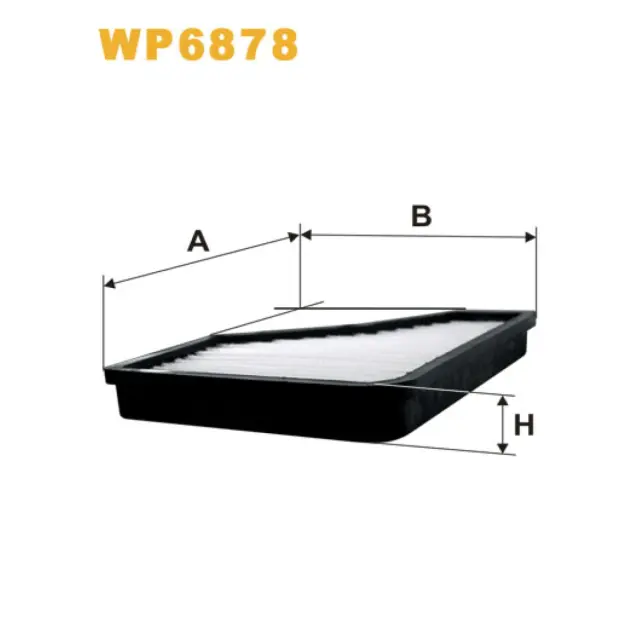 Фільтр салону WIX FILTERS Mercedes CL (C140), S (W140) (WP6878)