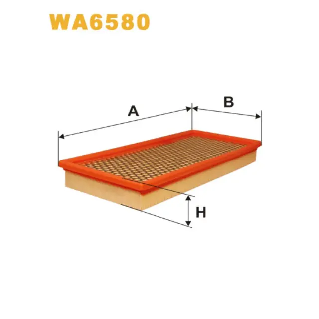 Фільтр повітряний WIX FILTERS Mercedes 400, 500, CL (C140), E (W/R/C/S124), E (W/S210), S (W140), S (WA6580)