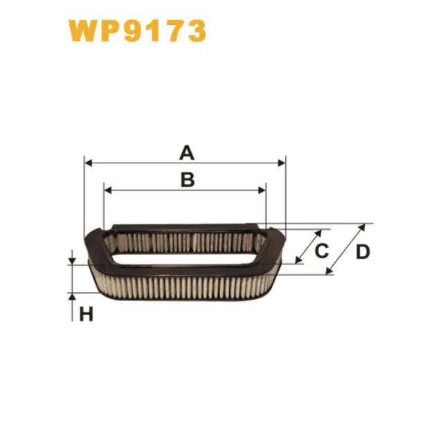 Фільтр салону WIX FILTERS Audi A8 II (4E) (WP9173)
