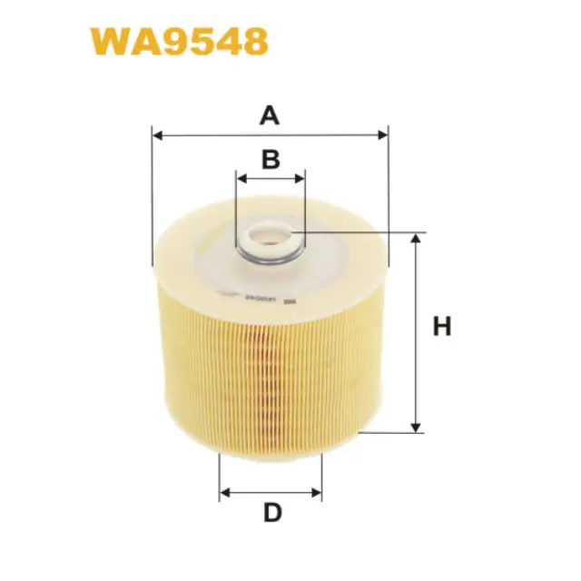 Фільтр повітряний WIX FILTERS Audi A6 II (4F/C6), Allroad II (4FH) (WA9548)