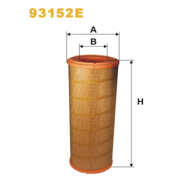 Фільтр повітряний WIX FILTERS Daf 55 (93152E)