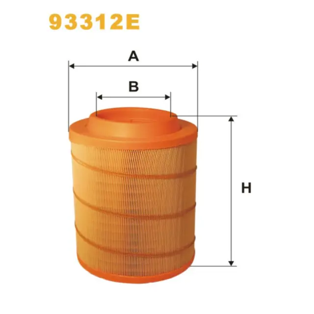 Фільтр повітряний WIX FILTERS M.A.N. TGL, TGM (93312E)