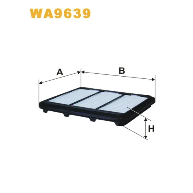 Фільтр повітряний WIX FILTERS Daewoo (Chevrolet) Matiz (WA9639)