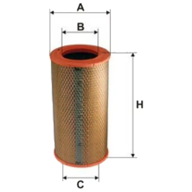 Фільтр повітряний WIX FILTERS Daf XF105 (93329E)