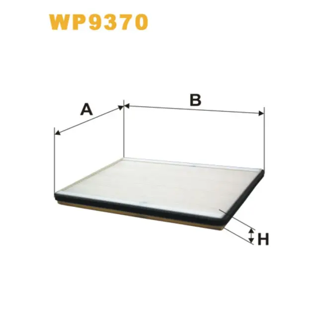 Фільтр салону WIX FILTERS Wix Filter (WP9370) (Suzuki Grand Vitara)
