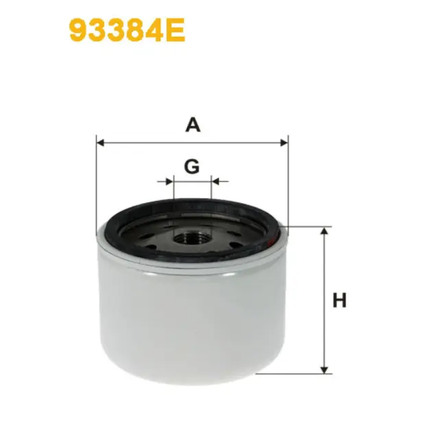Фільтр повітряний WIX FILTERS Iveco – Turbocharger VGT (= 49458) (93384E)