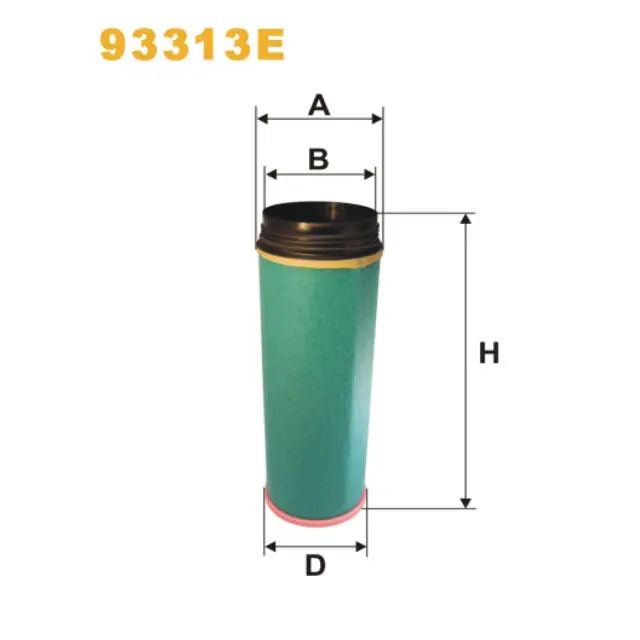 Фільтр повітряний WIX FILTERS M.A.N. TG-A, TGS, TGX, Steyr (Steyr-Daimler-Puch AG) 18 S (TGA), 41 S (93313E)