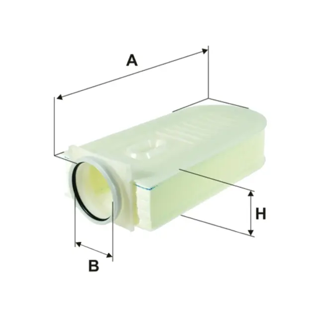 Фільтр повітряний WIX FILTERS Mercedes C (W204), S (W221), SLK (R172), ML (W166) (WA9765)