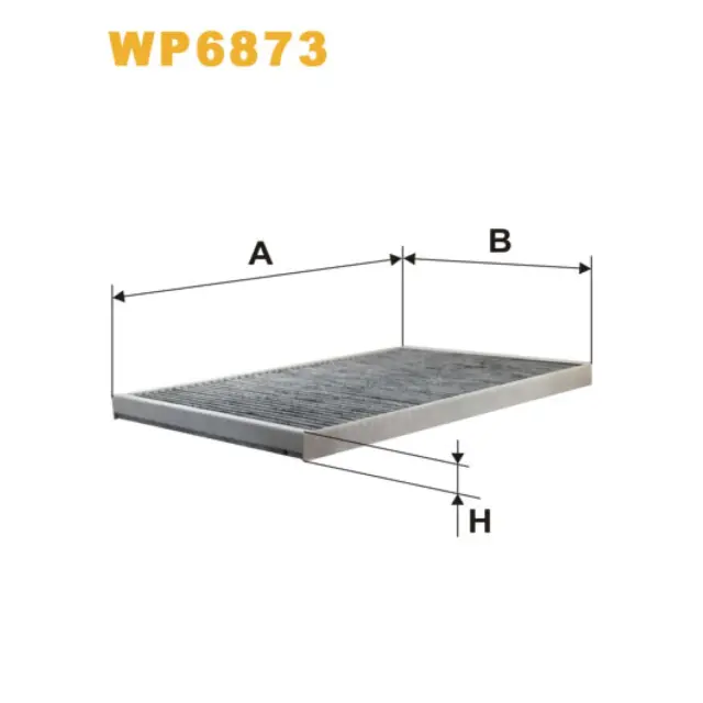 Фільтр салону WIX FILTERS Audi A6 (4A/C4), A6 Quattro/Allroad (WP6873)