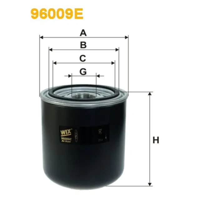 Фільтр оливи WIX FILTERS Renault (RVI) Kerax, Magnum (AE), Midlum II, Premium Lander. Volvo F (96009E)