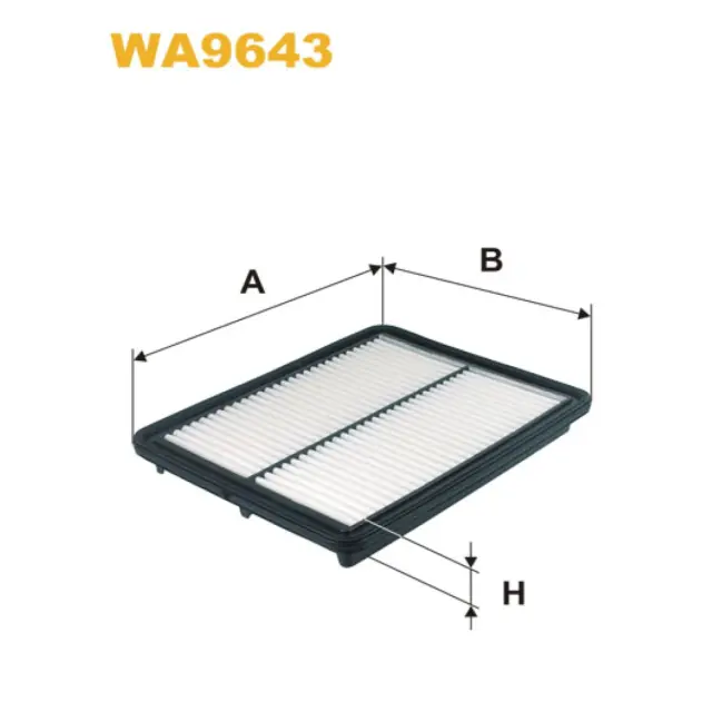 Фільтр повітряний WIX FILTERS Kia Sorento (WA9643)