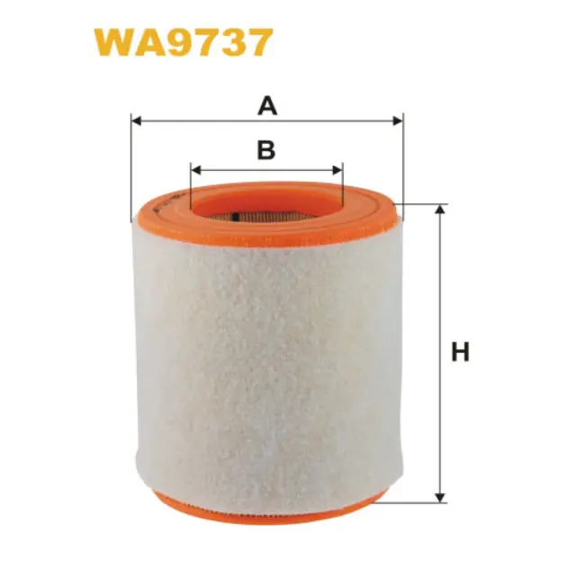 Фільтр повітряний WIX FILTERS Audi A6 2.8FSI, 3.0TFSI, 3.0TDI 3/11->, A7 2.8FSI, 3.0TFSI, 3.0TDI 1 (WA9737)