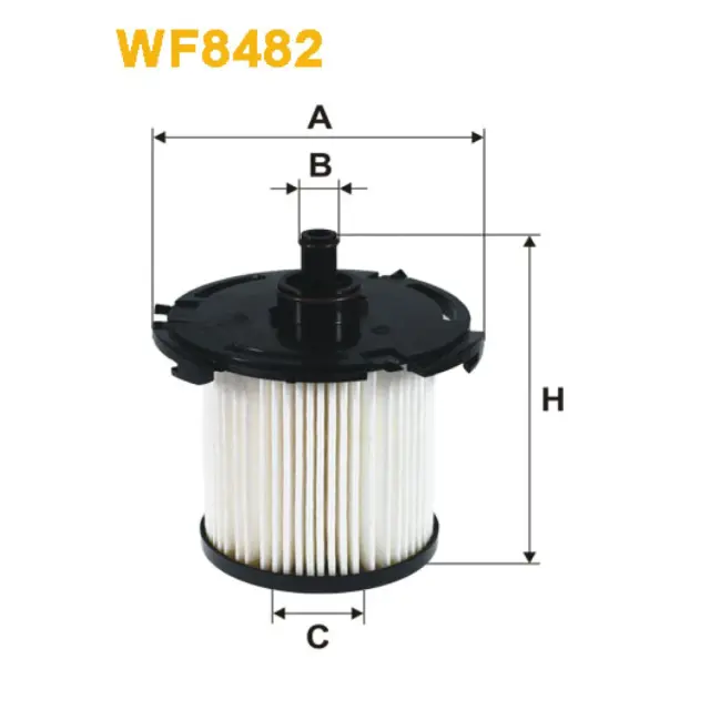 Фільтр паливний WIX FILTERS Ford Tourneo Custom (2012), Transit (07), Transit Custom (2012) Wix Filters (WF8482)