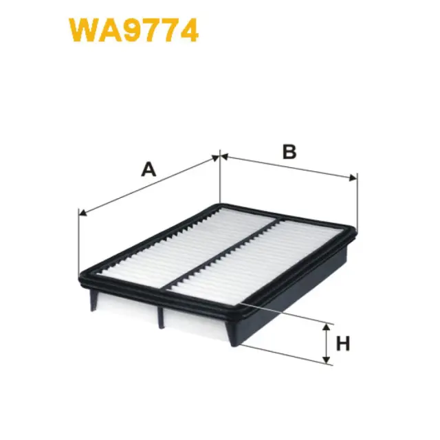 Фільтр повітряний WIX FILTERS Mazda 3 (BM), 6 (GJ), CX-5 (WA9774)