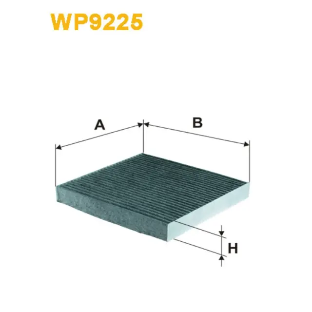 Фільтр салону WIX FILTERS Honda Accord VIII (03-), Accord IX (08-), Civic VIII, Civic IX, CR-V III (WP9225)