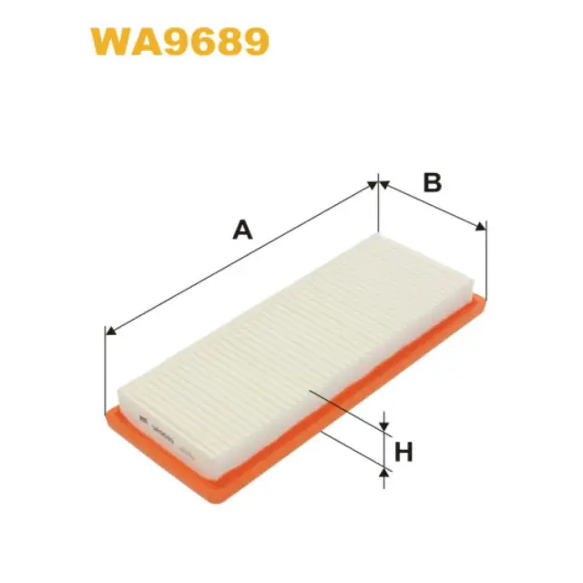 Фільтр повітряний WIX FILTERS Citroen C4 II, Peugeot 308, 3008 1.6THP (WA9689)