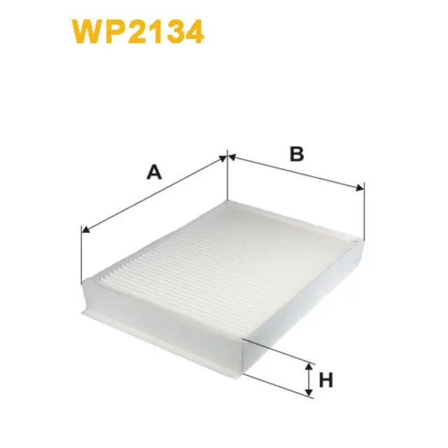 Фільтр салону WIX FILTERS Mercedes-Benz C (W205/S205), GL / GLS (X166), GLC (X253), GLE (W166), GL (WP2134)