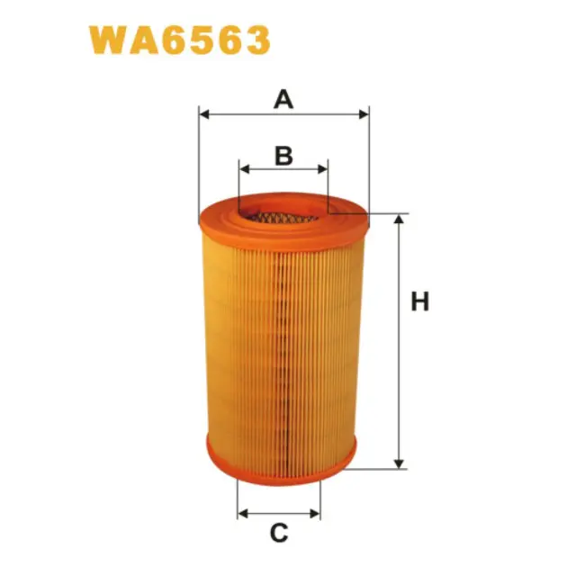 Фільтр повітряний WIX FILTERS Ford Maverick I, Nissan Pick Up, Terrano II (WA6563)