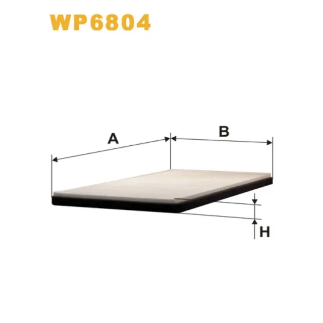 Фільтр салону WIX FILTERS (WP6804)